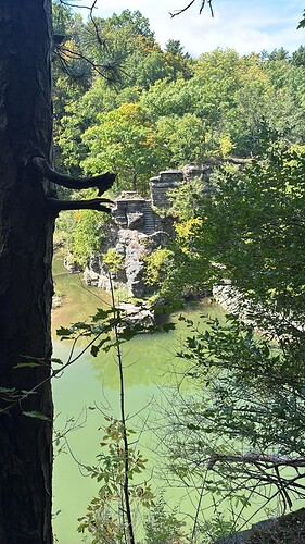 View to the stairs