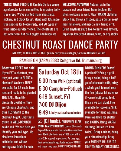Chestnut Roast 2025